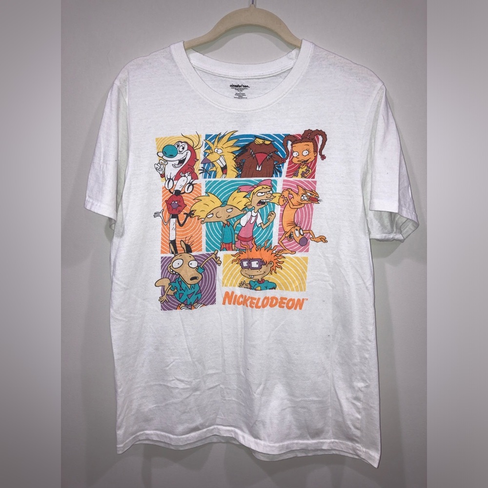 Nickelodeon Vintage Graphic Tee Large